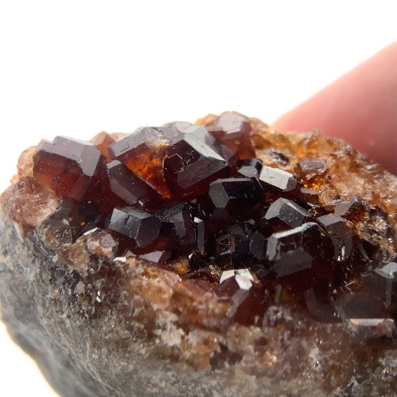 Hessonite Garnet Crystals Mineral Specimen 159g or 795cts - Picture 1 of 7